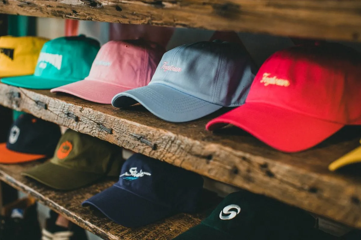 Embroidered baseball caps, custom hat embroidery in Louisville, KY